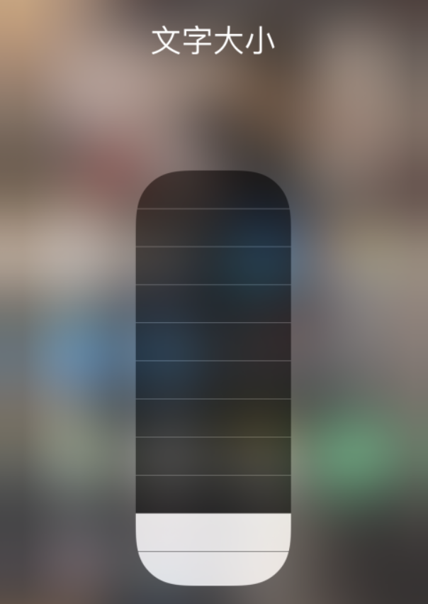 南乐苹果手机维修分享小技巧：在 iPhone 控制中心快速调节字体大小 